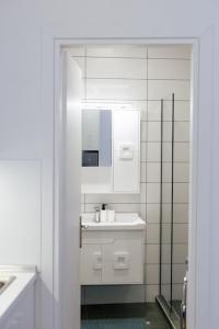 Koupelna v ubytování Cozy Studio Komotini