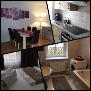 Kuchyň nebo kuchyňský kout v ubytování City-Appartement 3.2.