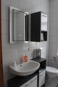 Koupelna v ubytování City-Appartement 3.2.