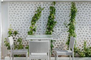 Vonkajšia záhrada v ubytovaní Soho Boutique Bahía Málaga