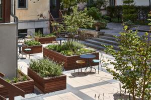 Zahrada ubytování Urban Yard Hotel
