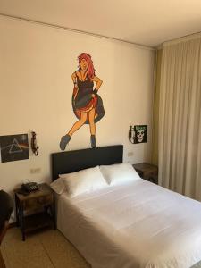 Postel nebo postele na pokoji v ubytování Hotel Bayona