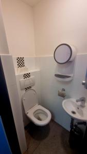 Koupelna v ubytování Hostel Cibulka