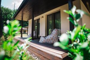 Vonkajšia záhrada v ubytovaní BIO HOTEL & WELLNESS Zlatý Hýľ