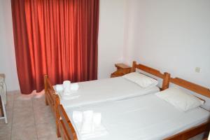 Letto o letti in una camera di Studio Lantzos