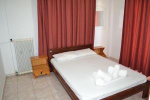 Letto o letti in una camera di Studio Lantzos