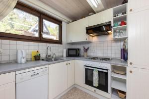 Kuchyň nebo kuchyňský kout v ubytování Ferienhaus Düperthal + 13 fotografií