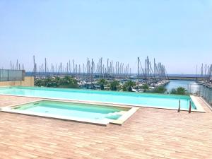 The swimming pool at or close to Aregai Marina Exclusive Seaside Apartments