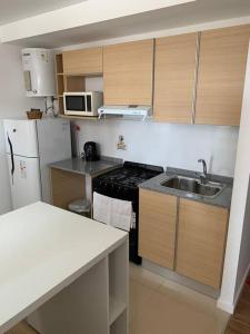 Monoambiente céntrico tesisinde mutfak veya mini mutfak