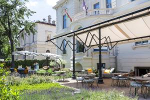 Zahrada ubytování Alice Hotel
