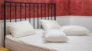 Postel nebo postele na pokoji v ubytování Nur Guest House