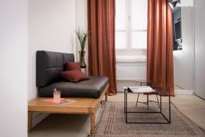 Posezení v ubytování MiHotel Charité