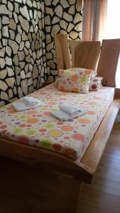 Кровать или кровати в номере Pensiunea Iubire de Delta " La Traian "