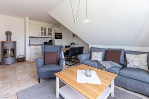 Kuchyň nebo kuchyňský kout v ubytování Wiesenblick