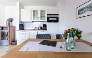 Kuchyň nebo kuchyňský kout v ubytování Wiesenblick + 18 fotografií