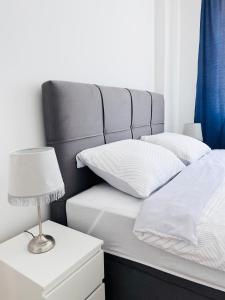 Postel nebo postele na pokoji v ubytování Apartman Zagreb 1
