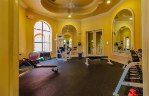 Fitness centrum a/nebo fitness zařízení v ubytování Baywatch