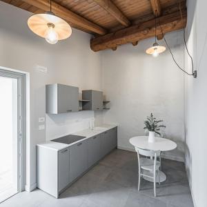 Kuchyň nebo kuchyňský kout v ubytování Borgo Gradis'ciutta