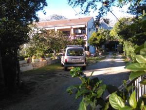 Zahrada ubytování Apartments Lana