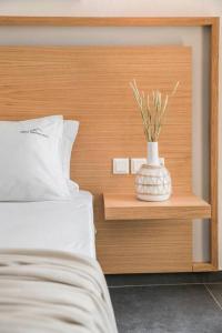 A bed or beds in a room at Villa Iokasti - Ionian Treasure Villas