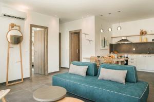 A kitchen or kitchenette at Villa Iokasti - Ionian Treasure Villas