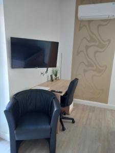 TV/Unterhaltungsangebot in der Unterkunft Appartment Hochpaterre