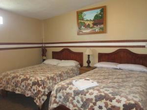 Кровать или кровати в номере Posada Arny