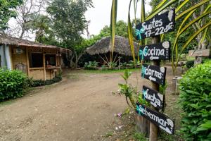Zahrada ubytování Suites La Tortuga