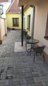 Patio lub wspólna przestrzeń na świeżym powietrzu w obiekcie Ubytování Valtík