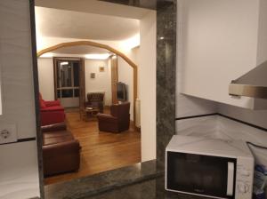 TV a/nebo společenská místnost v ubytování Vivienda A Travesía Dos Soños