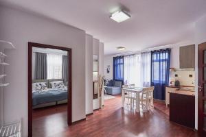 Ein Bett oder Betten in einem Zimmer der Unterkunft Baltic Home
