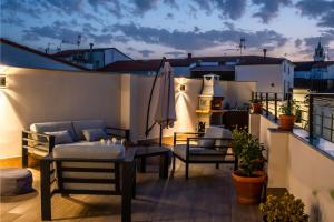 Balkón alebo terasa v ubytovaní Apartamentos Turísticos El Altozano