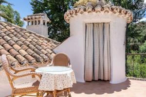 Balkón alebo terasa v ubytovaní Venta del Celemín