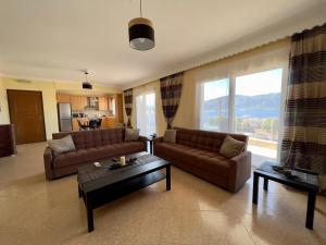 Posezení v ubytování Atrium Luxurious Sea View Apartment