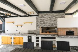 Kjøkken eller kjøkkenkrok på Casa 5ive