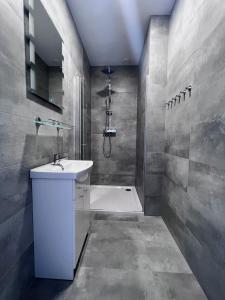 Kúpeľňa v ubytovaní Apartamenty Pod Jaworami