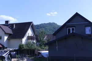 Widok na góry z tego apartamentu