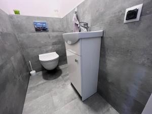 Łazienka w obiekcie Apartamenty Pod Jaworami