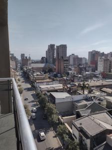 a view of a city with buildings and cars at Santiago 700 in San Miguel de Tucumán
