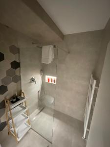 Koupelna v ubytování Studio apartment INDIGO