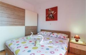 Posteľ alebo postele v izbe v ubytovaní Holiday Home Orihi Bb Croatia