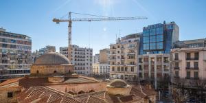 Výhľad na mesto Solún alebo výhľad na mesto priamo z apartmánu