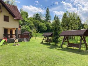 Zahrada ubytování Vila Ianis Bran