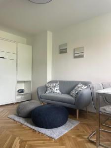 Posezení v ubytování Apartmán V Krátké
