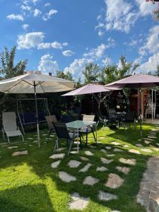 Zahrada ubytování Guest house Elit