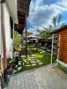 Zahrada ubytování Guest house Elit