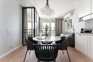 Kuchyňa alebo kuchynka v ubytovaní Apartament Chlebova 315