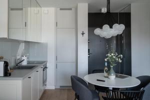 Kuchyňa alebo kuchynka v ubytovaní Apartament Chlebova 315