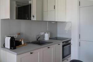 Kuchyňa alebo kuchynka v ubytovaní Apartament Chlebova 315