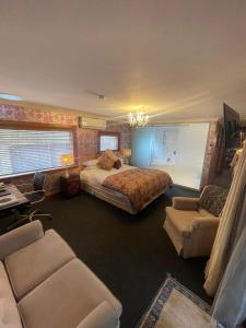 Uma cama ou camas num quarto em Nice Hotel
